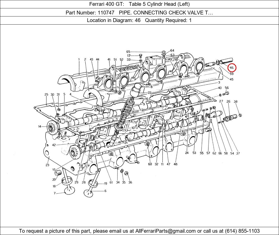 Ferrari Part 110747