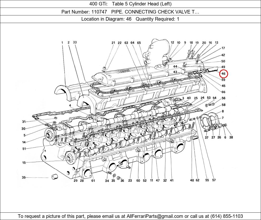 Ferrari Part 110747