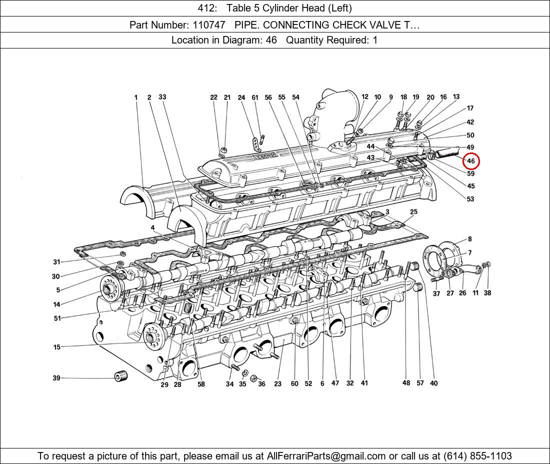 Ferrari Part 110747