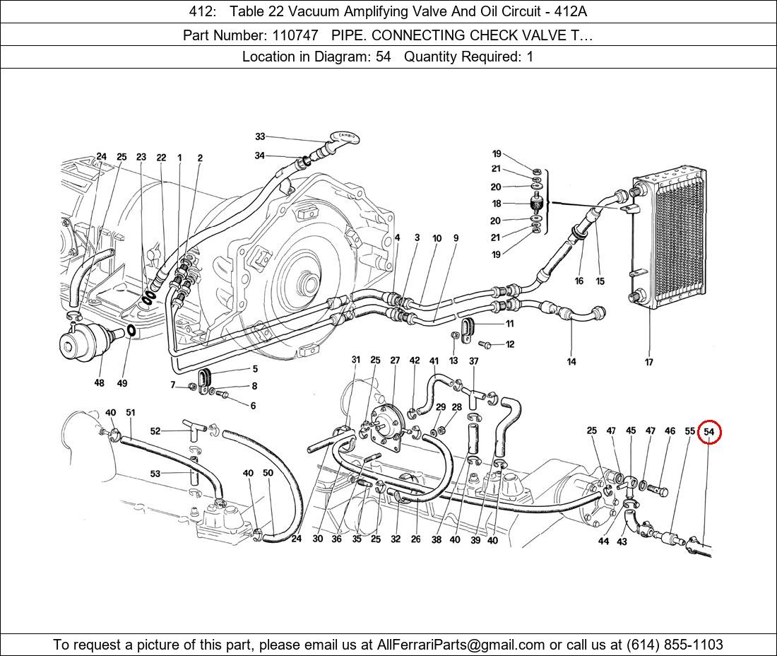 Ferrari Part 110747