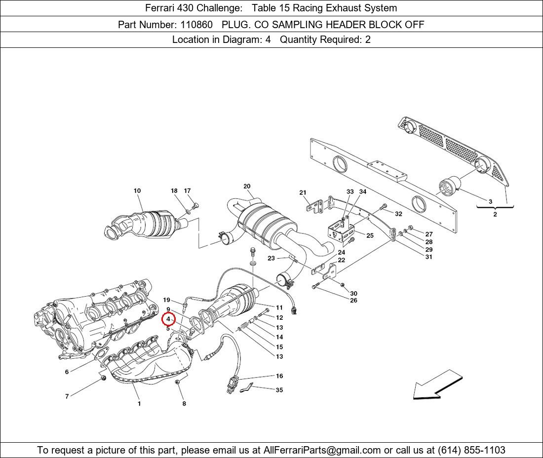 Ferrari Part 110860