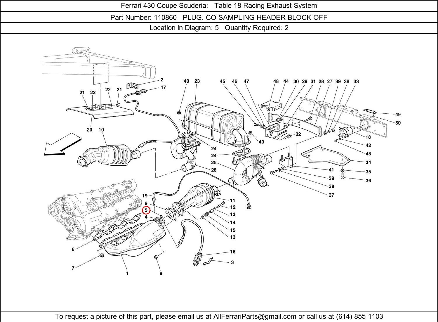 Ferrari Part 110860