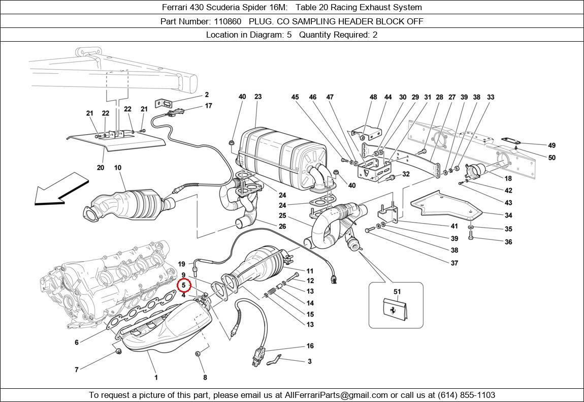 Ferrari Part 110860