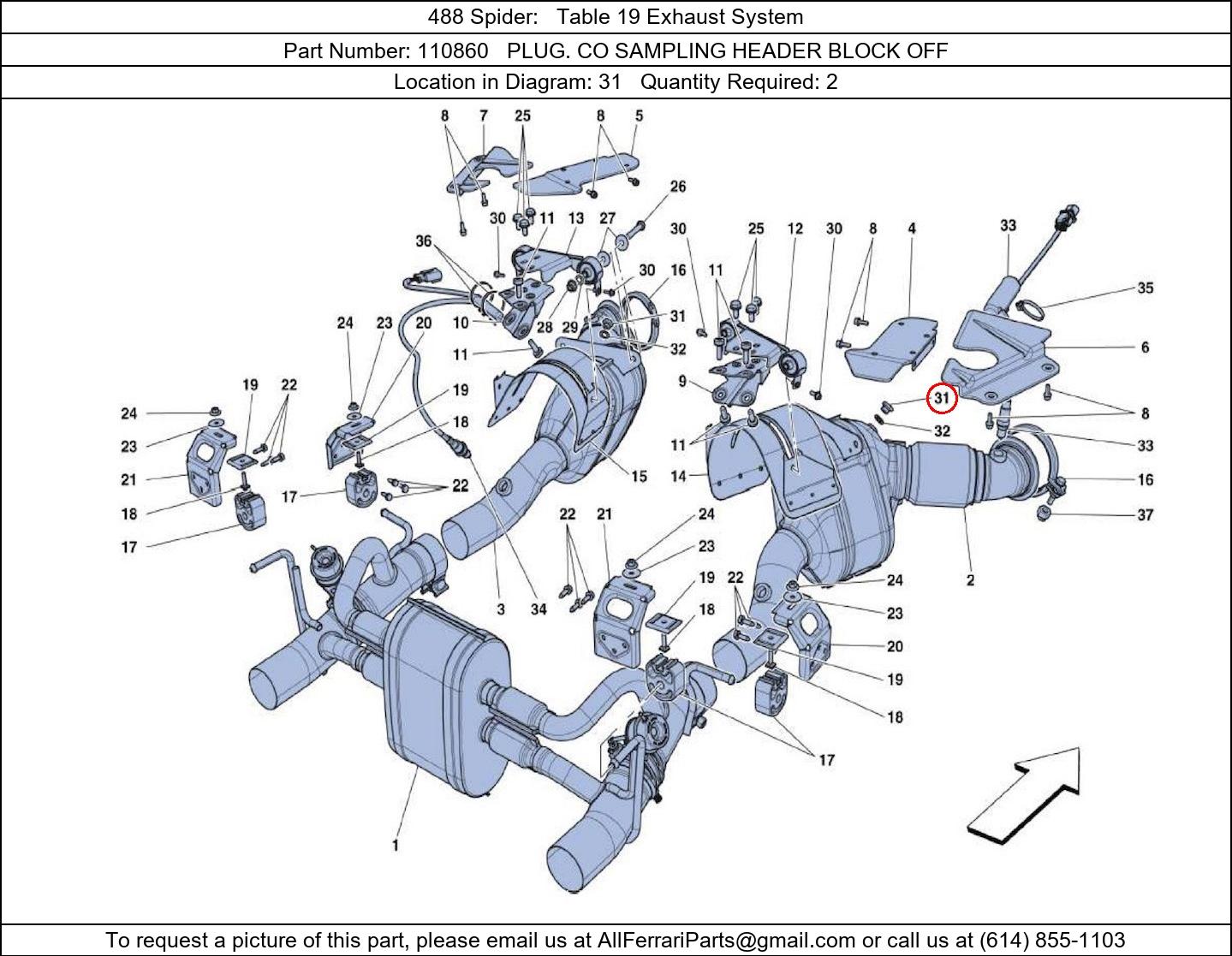 Ferrari Part 110860