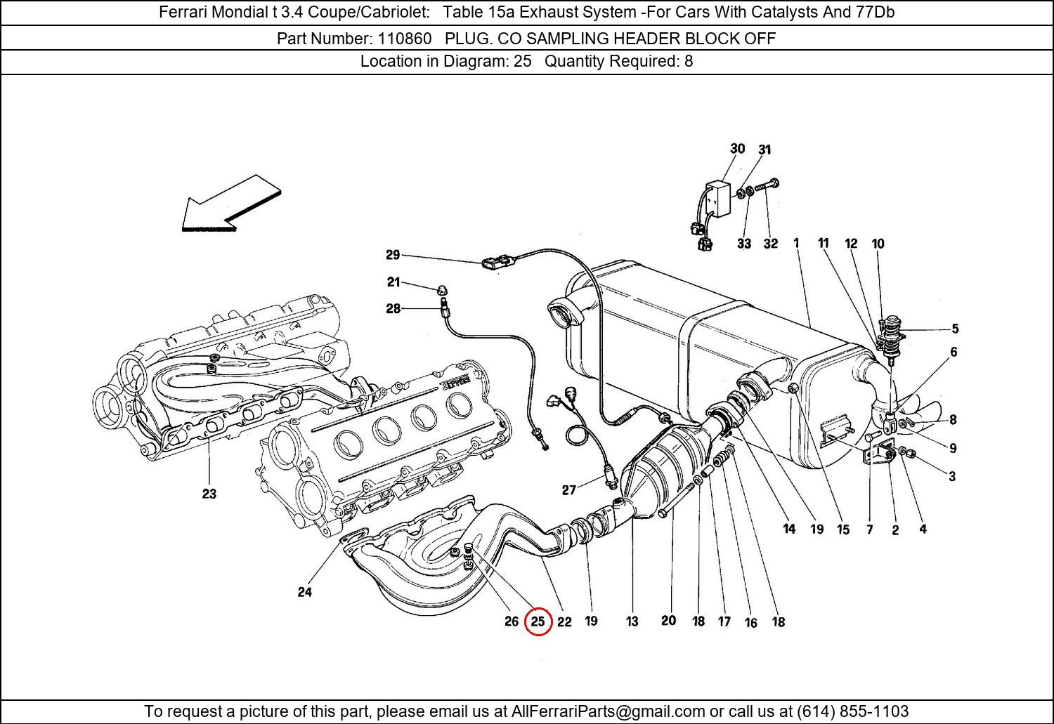 Ferrari Part 110860