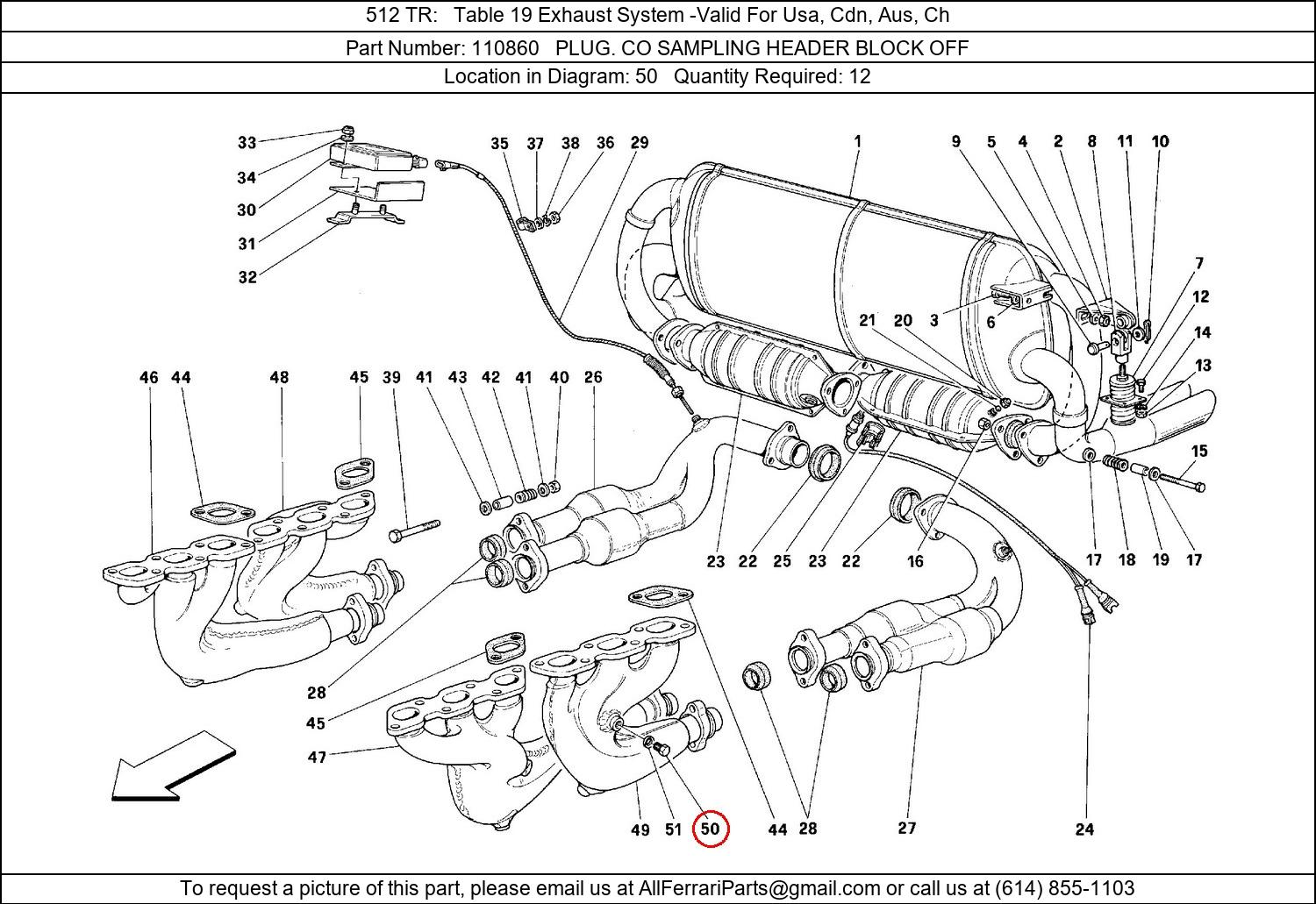 Ferrari Part 110860