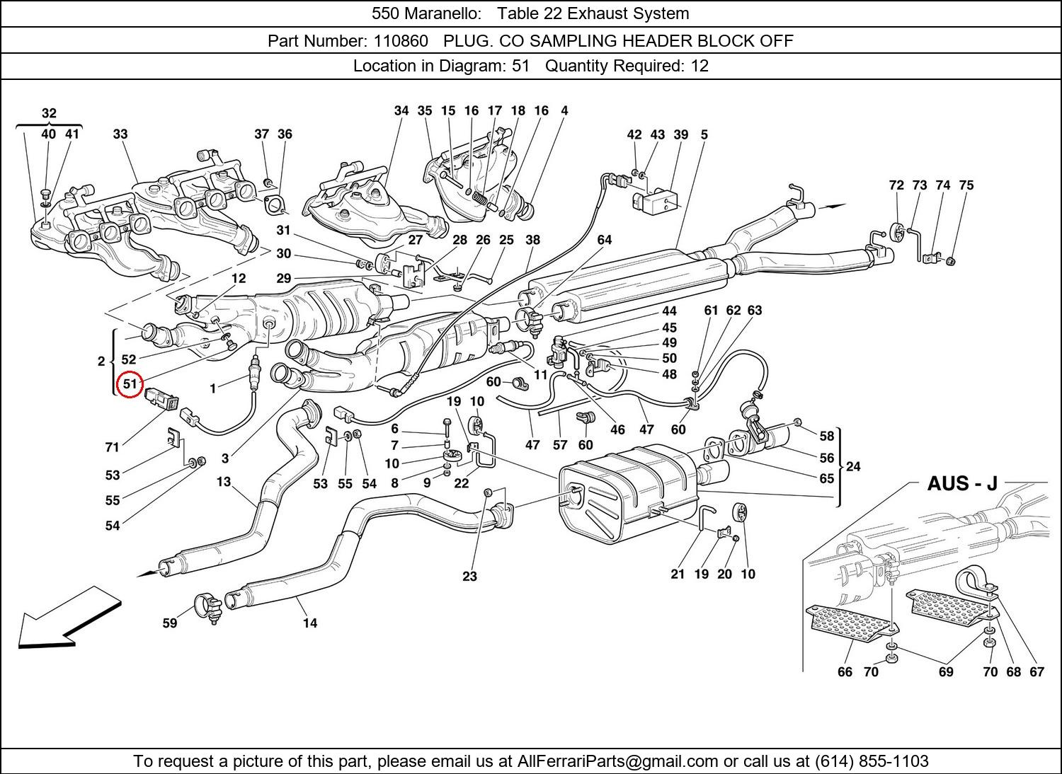 Ferrari Part 110860