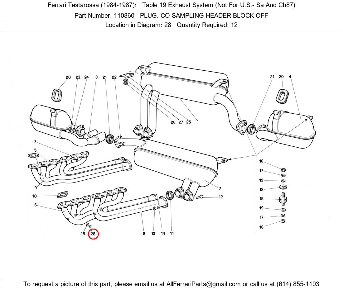 Ferrari Part 110860