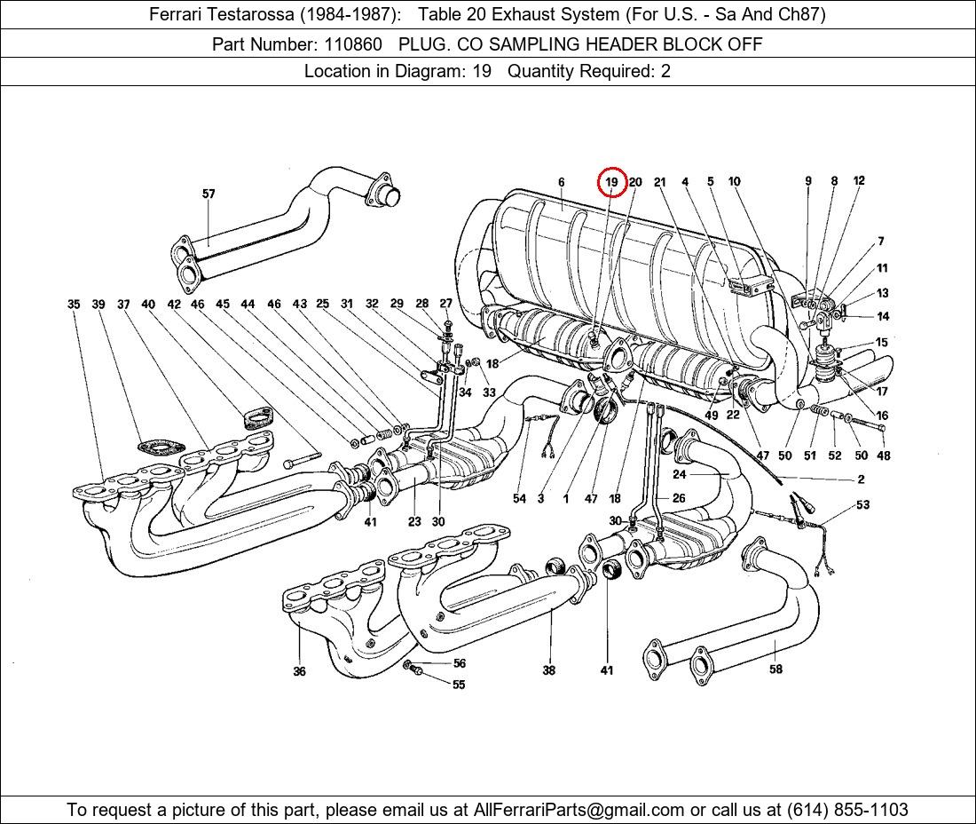 Ferrari Part 110860