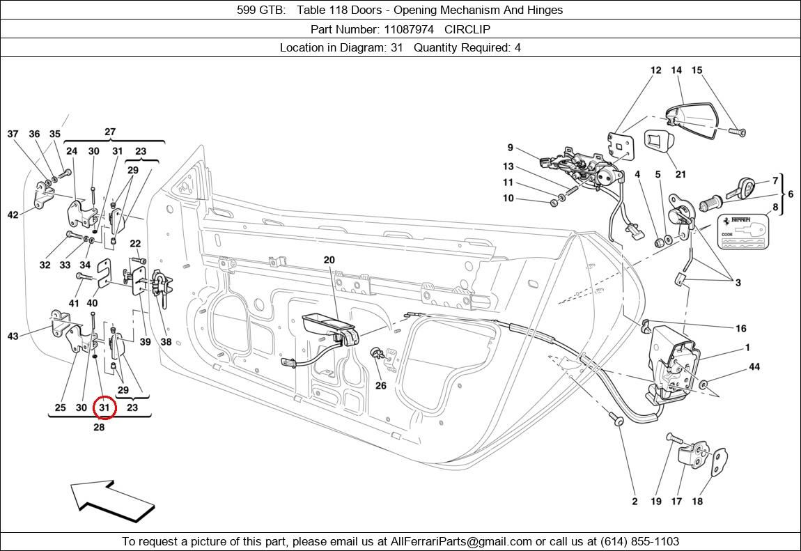 Ferrari Part 11087974