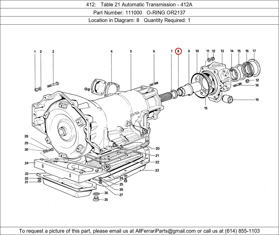 Ferrari Part 111000