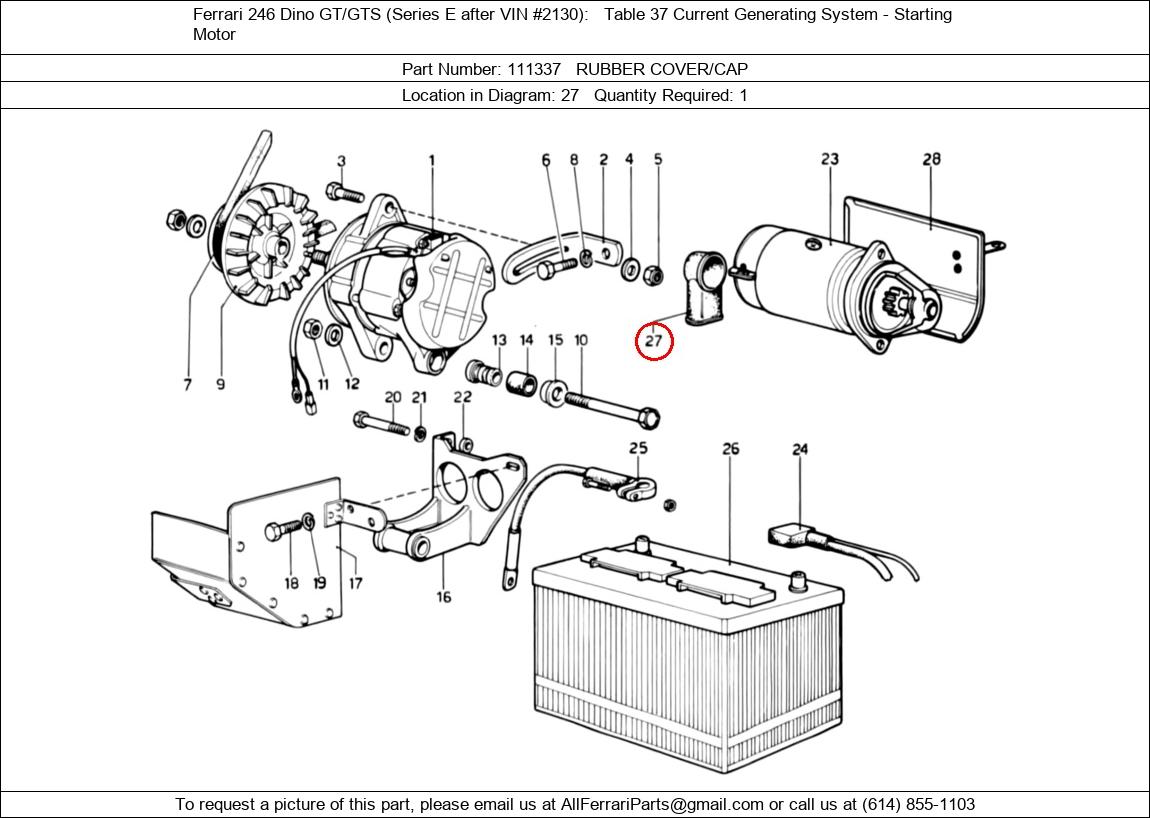 Ferrari Part 111337