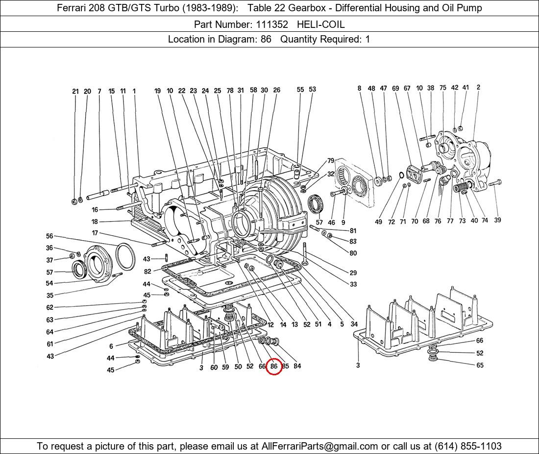 Ferrari Part 111352