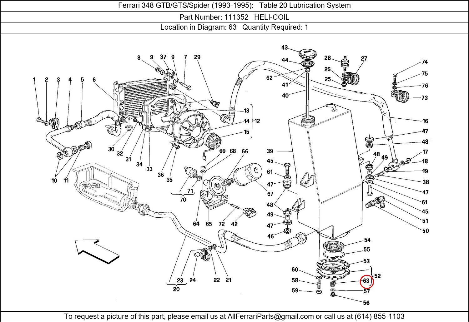 Ferrari Part 111352