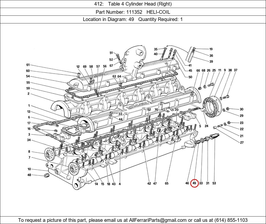 Ferrari Part 111352