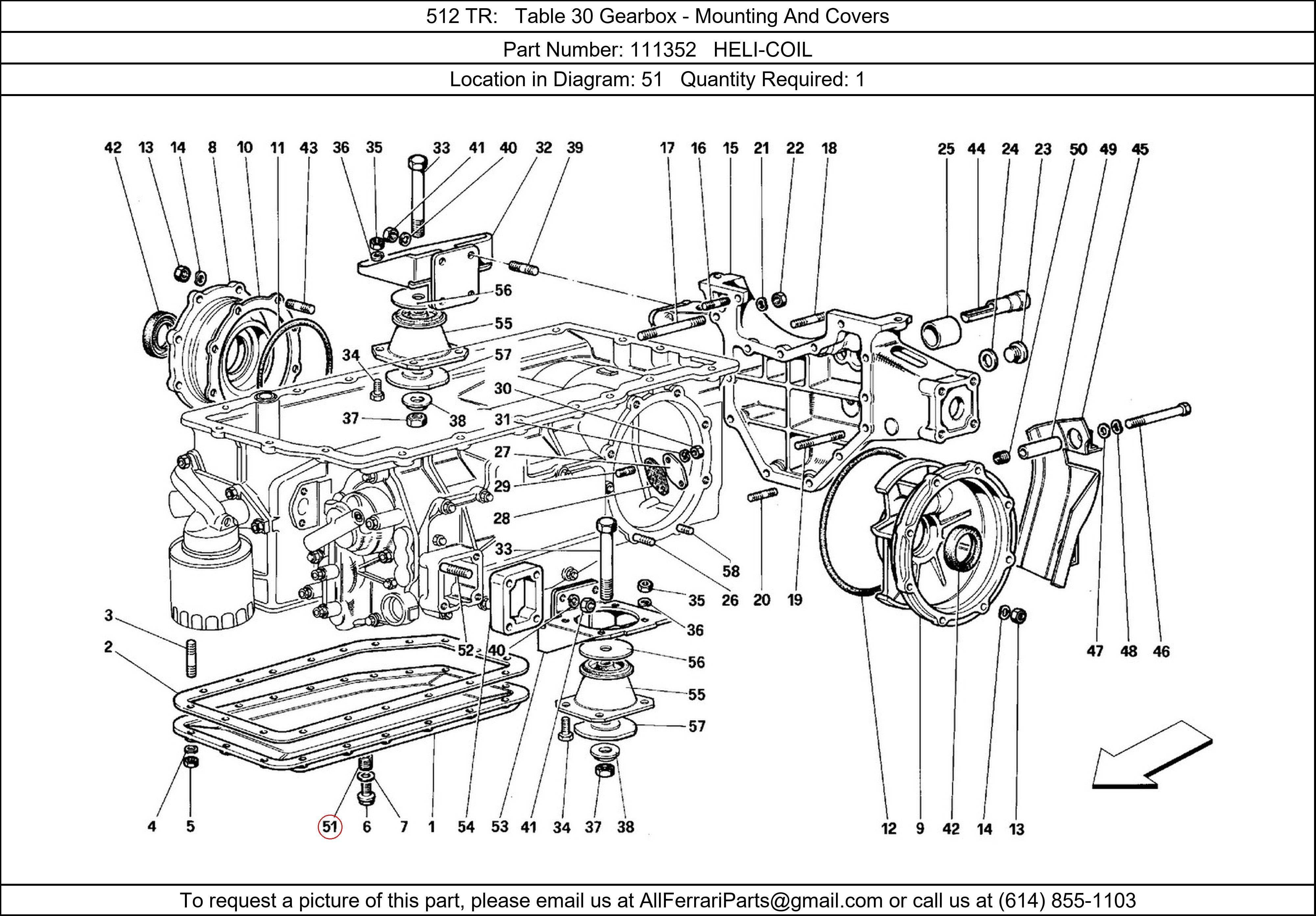 Ferrari Part 111352