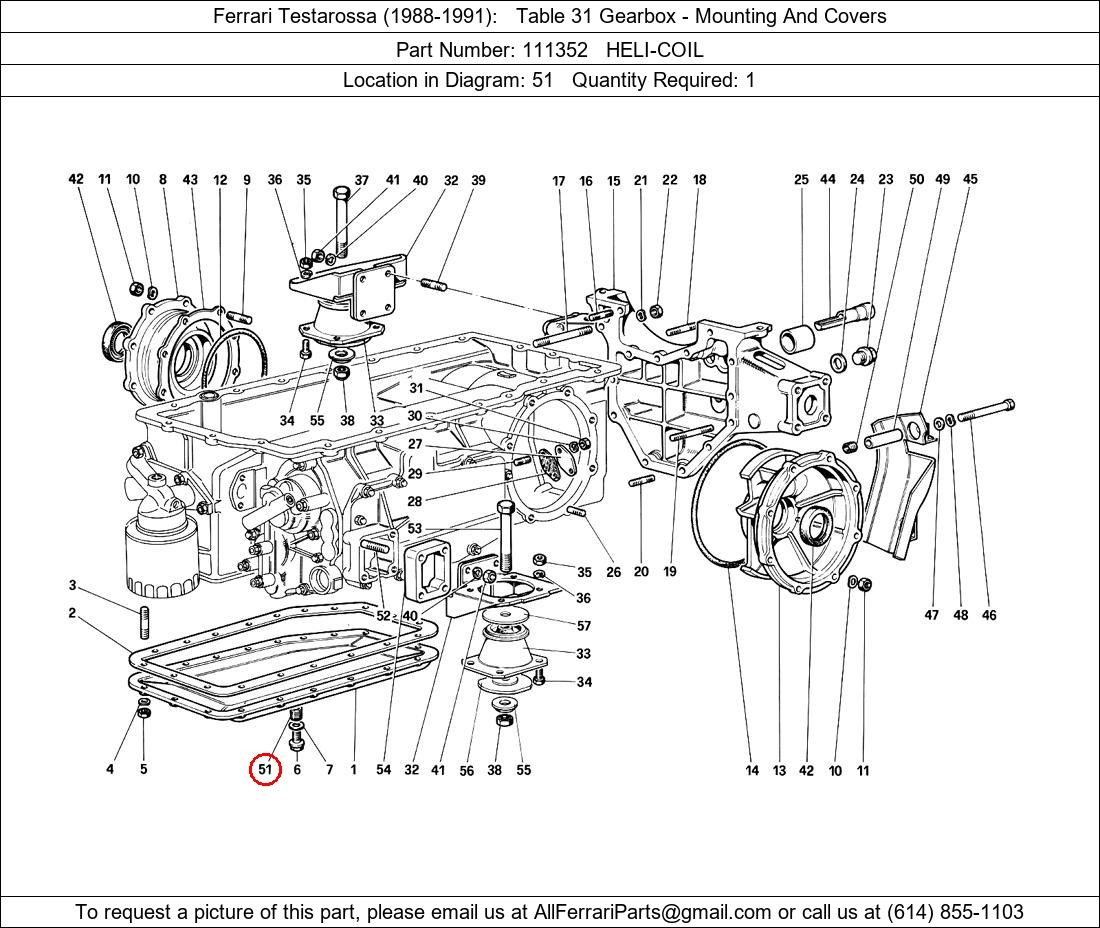 Ferrari Part 111352