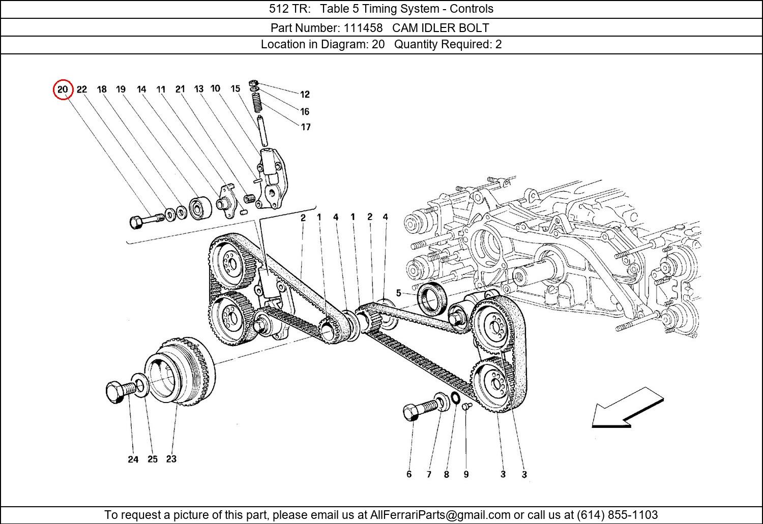 Ferrari Part 111458