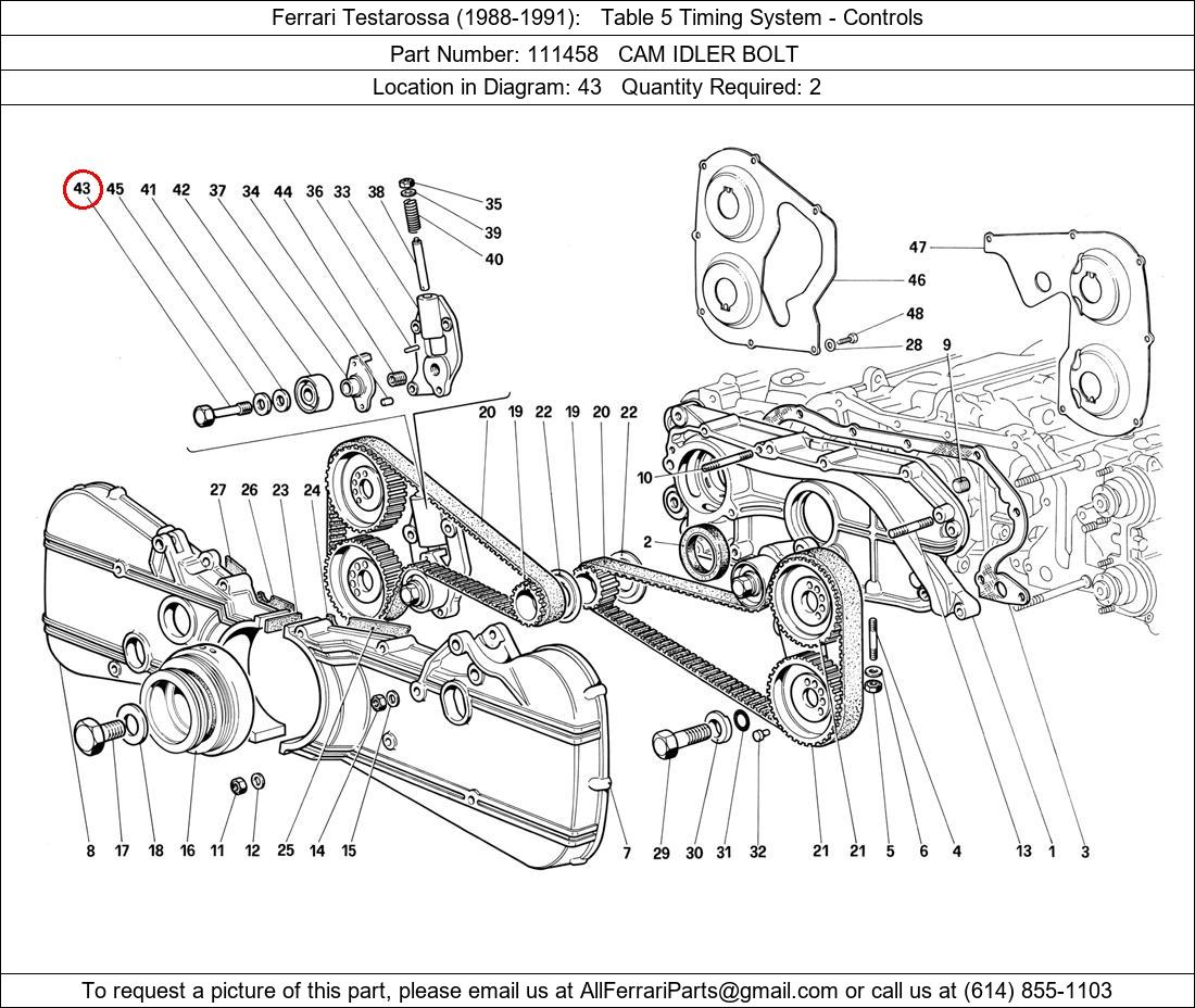 Ferrari Part 111458