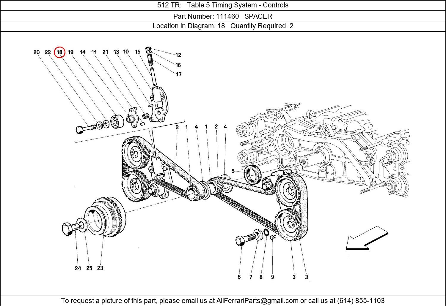 Ferrari Part 111460