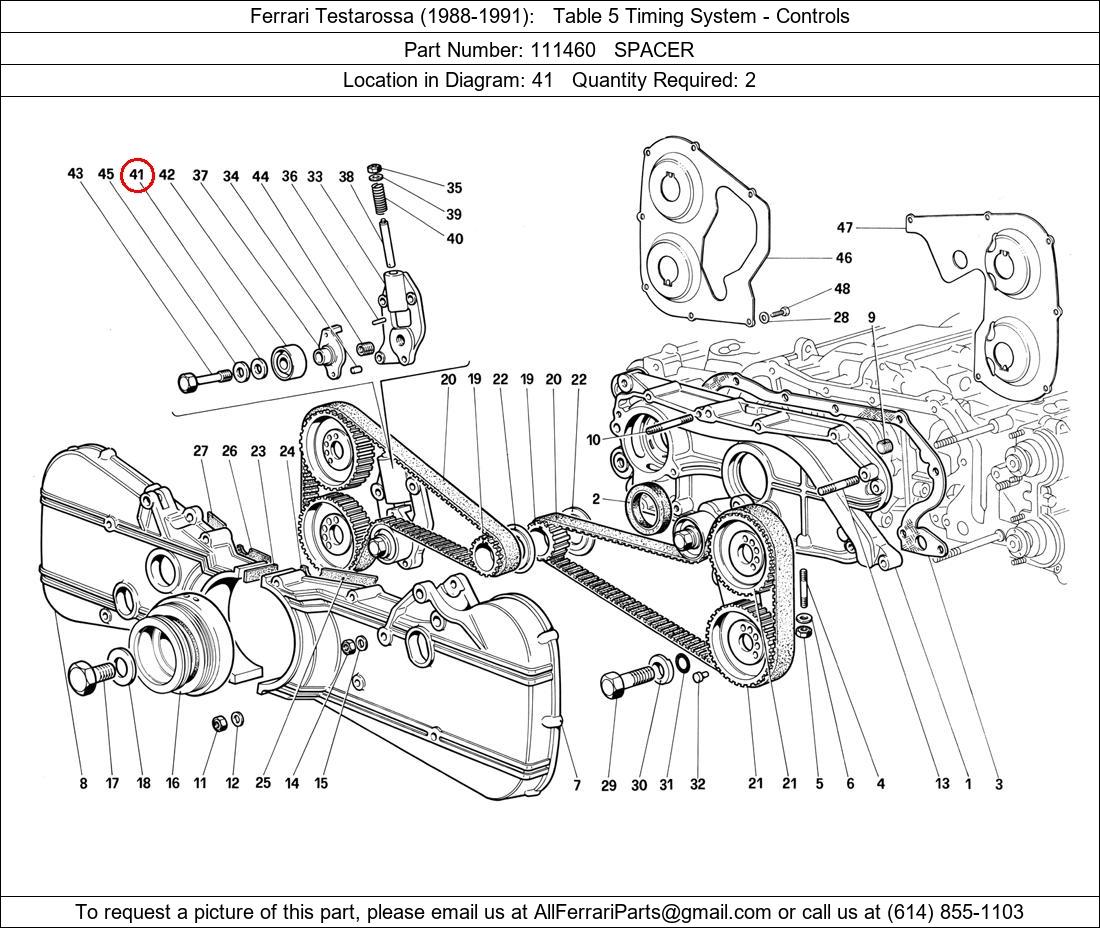 Ferrari Part 111460