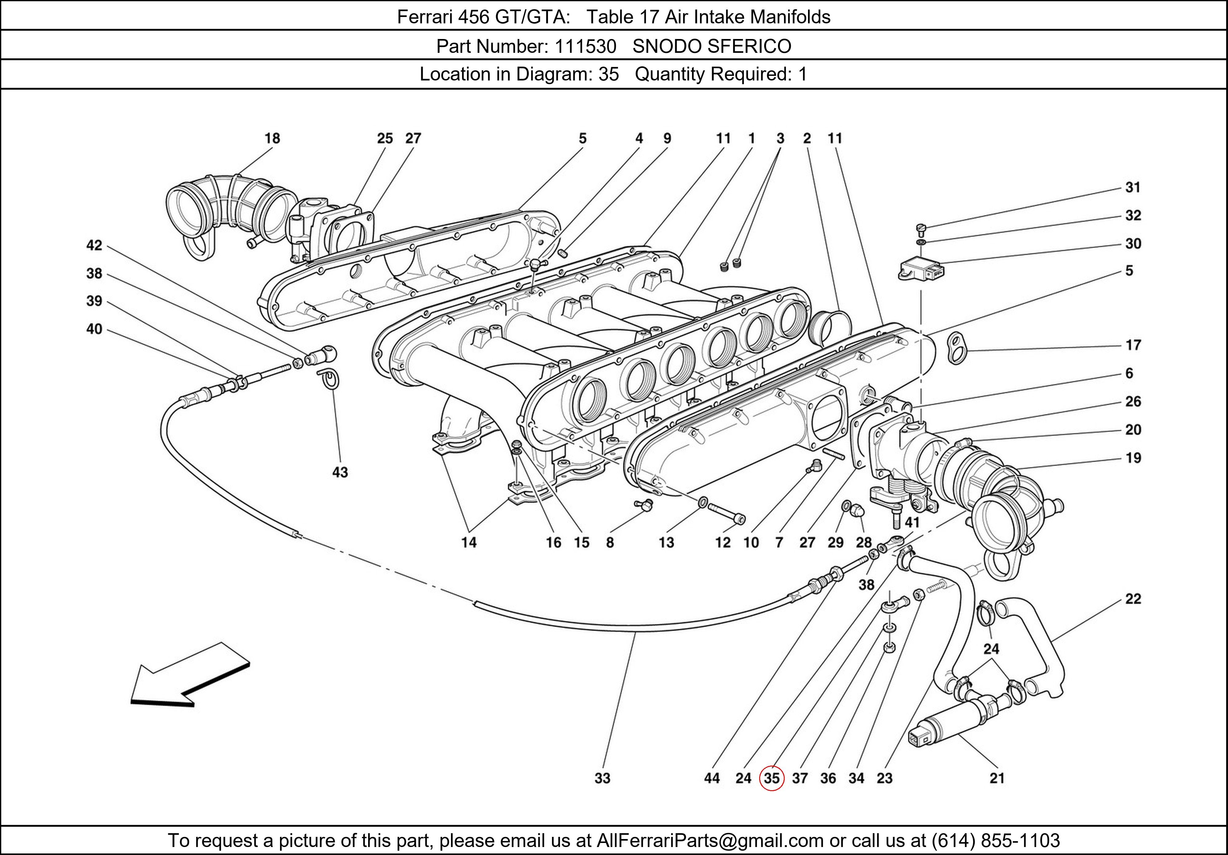 Ferrari Part 111530