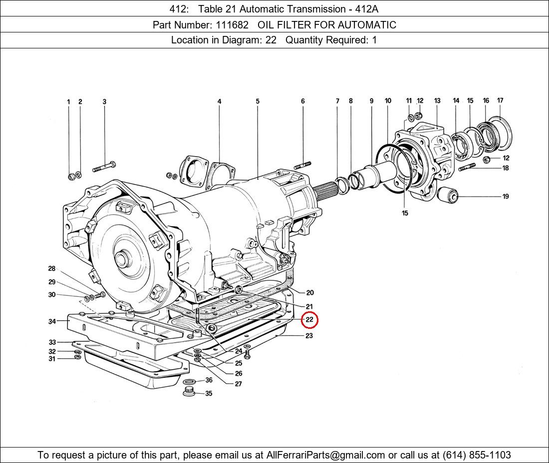 Ferrari Part 111682