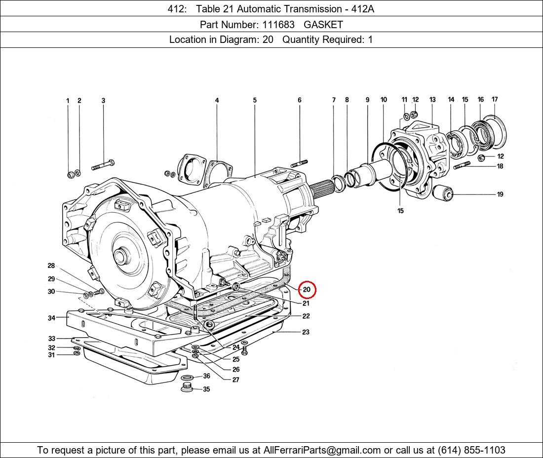 Ferrari Part 111683