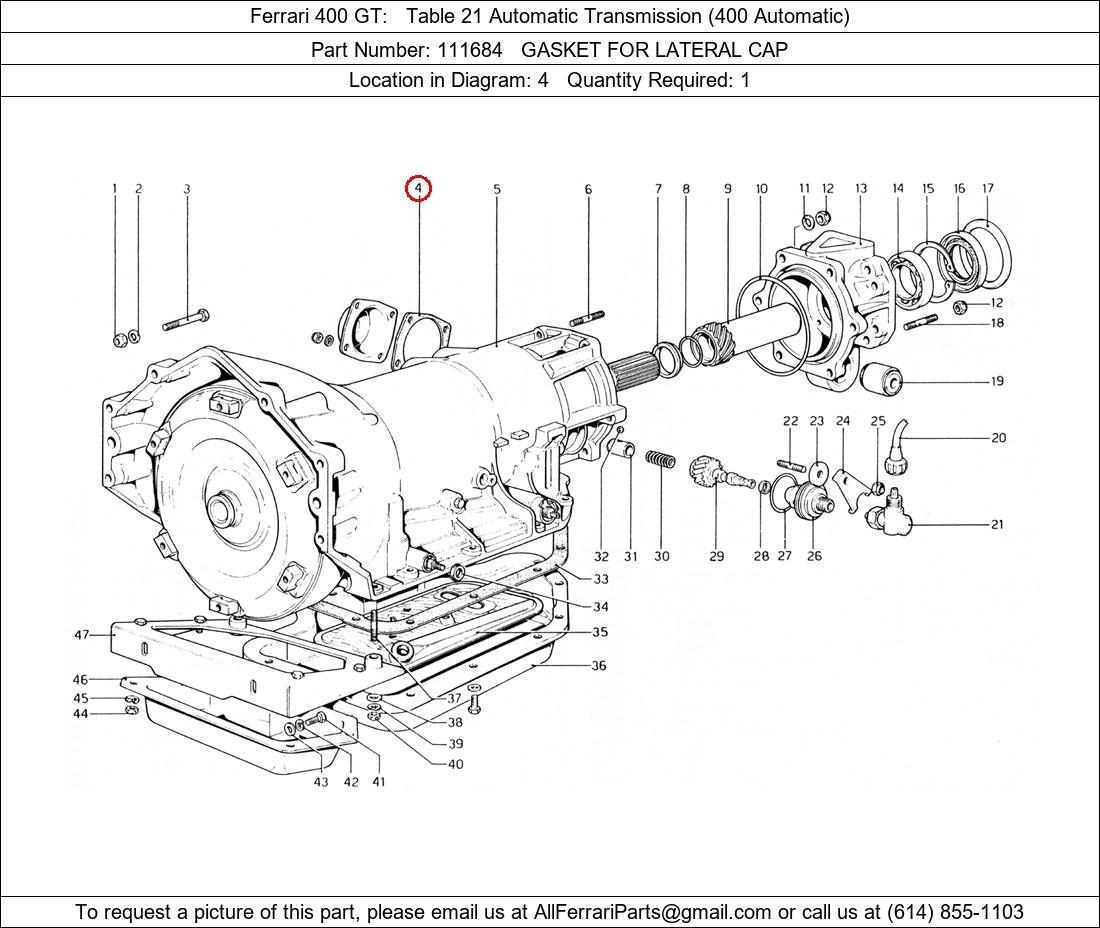 Ferrari Part 111684