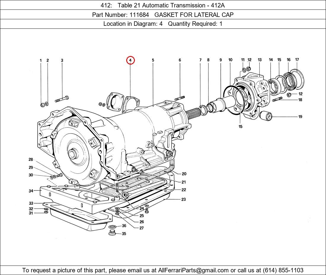 Ferrari Part 111684