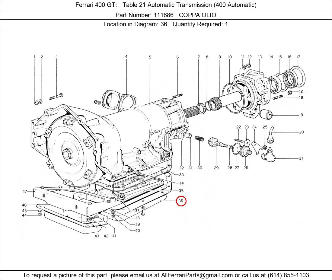 Ferrari Part 111686