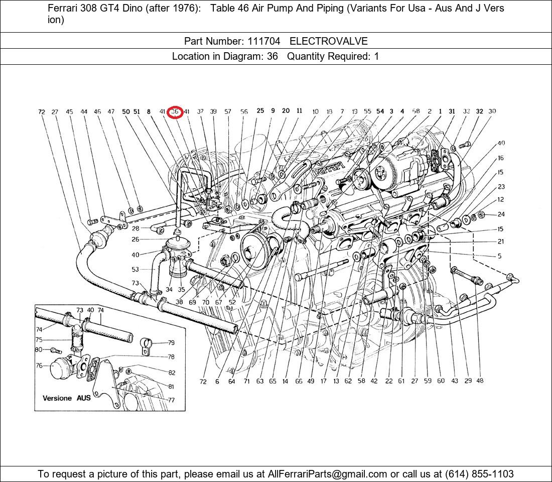 Ferrari Part 111704