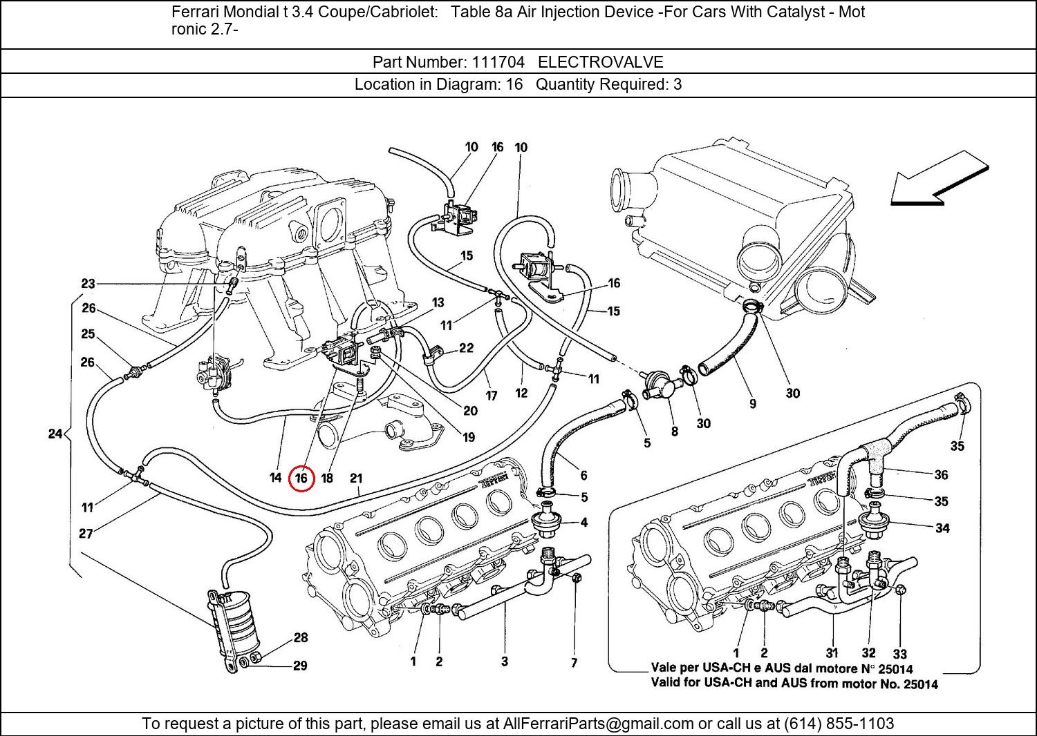 Ferrari Part 111704