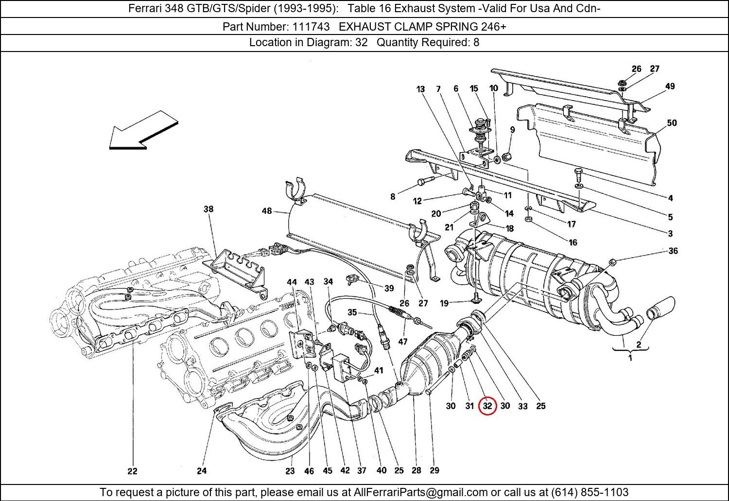 Ferrari Part 111743