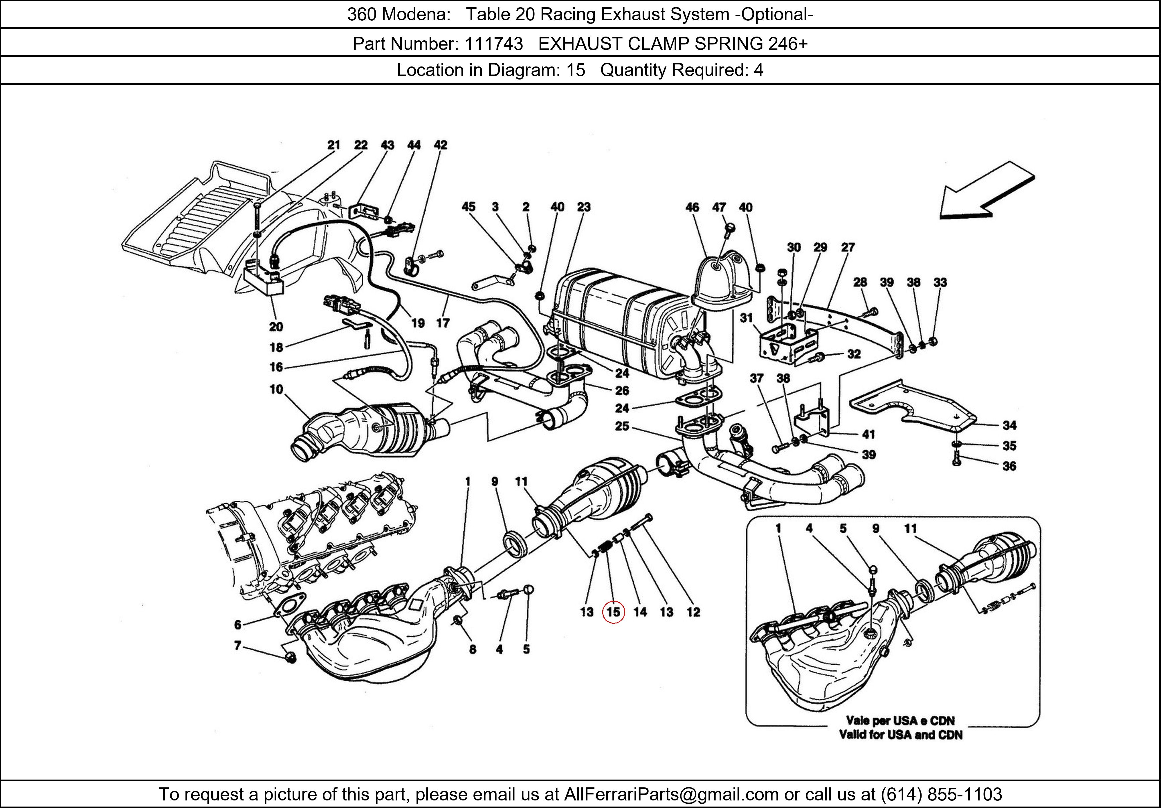 Ferrari Part 111743