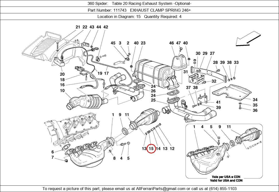 Ferrari Part 111743