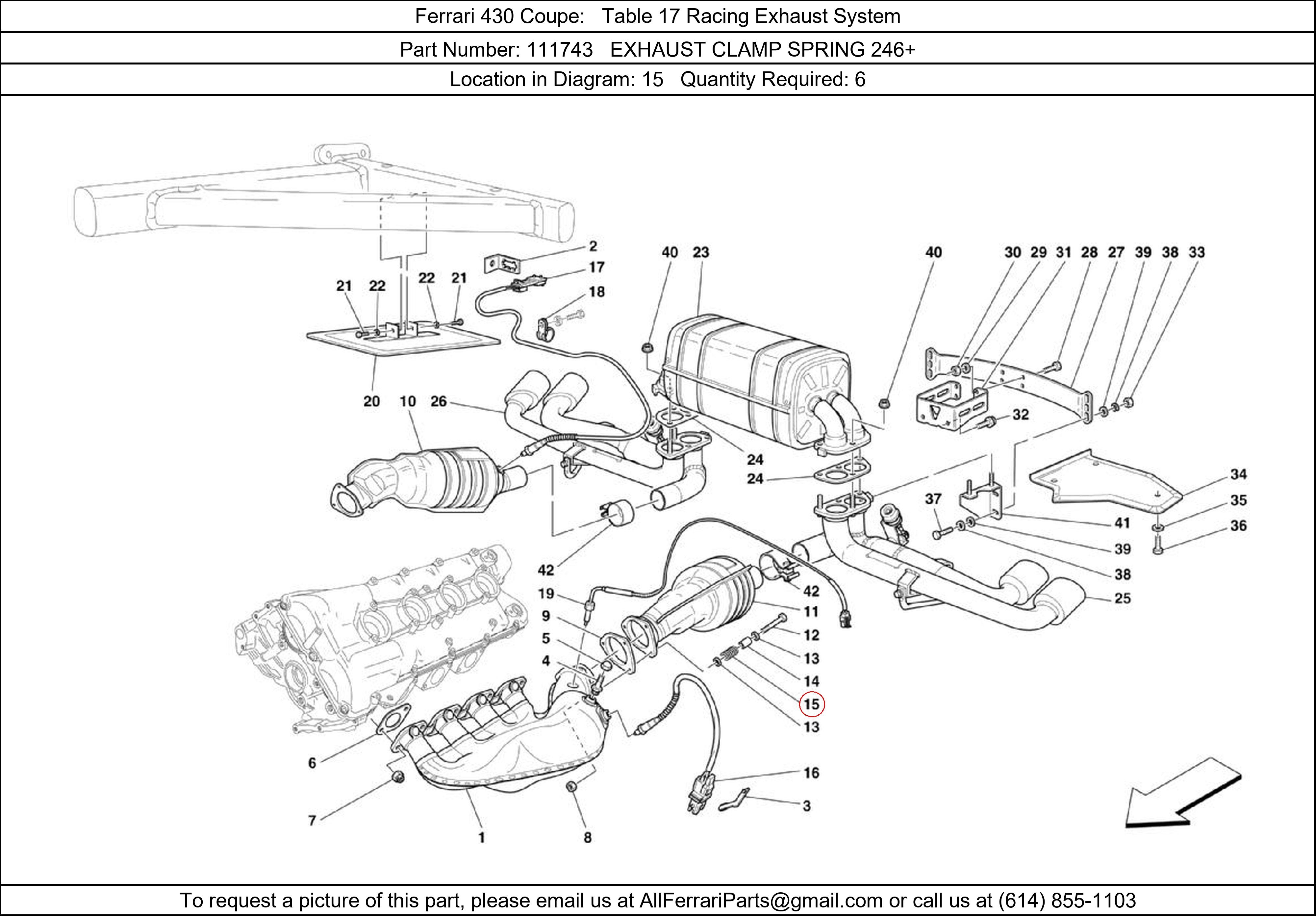 Ferrari Part 111743