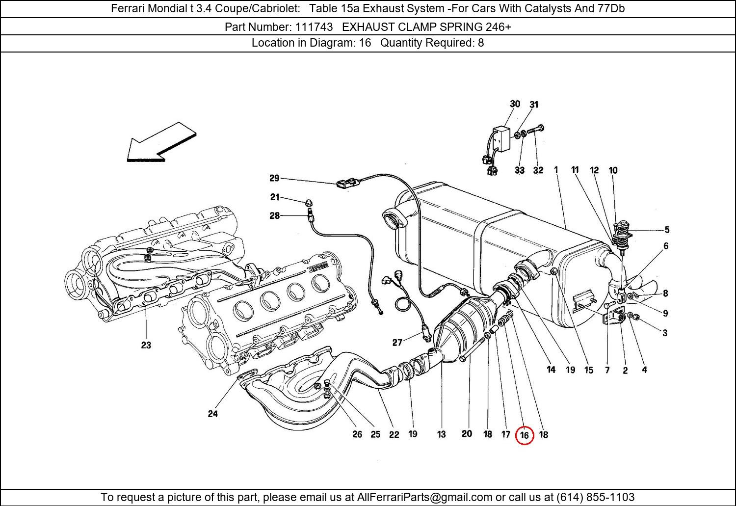 Ferrari Part 111743