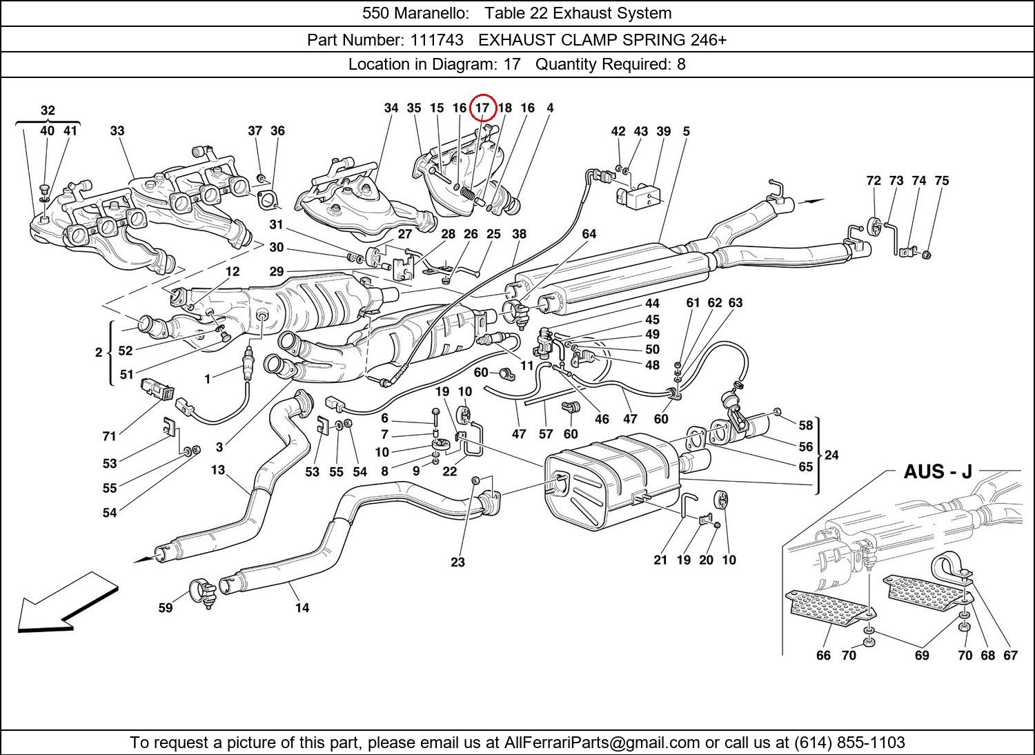 Ferrari Part 111743