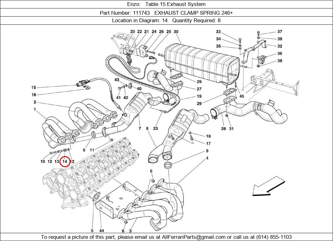 Ferrari Part 111743