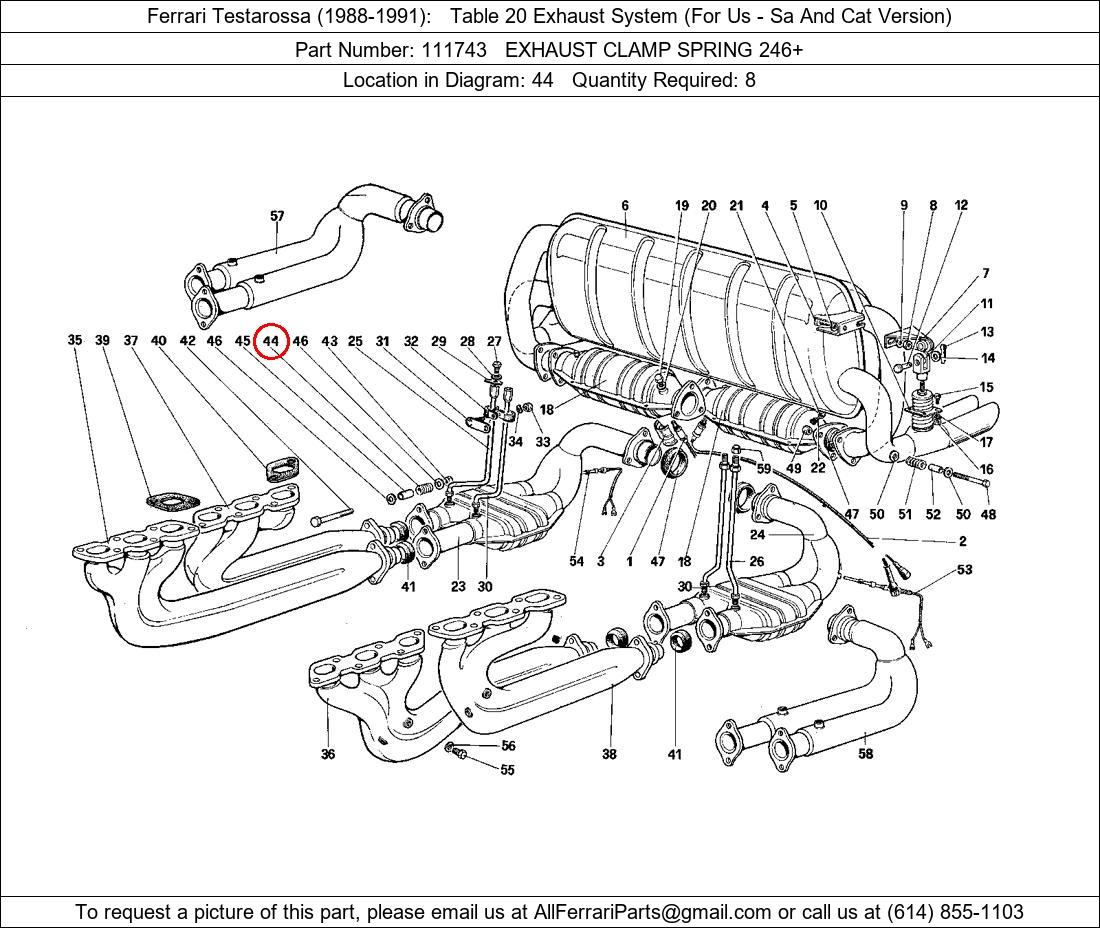 Ferrari Part 111743