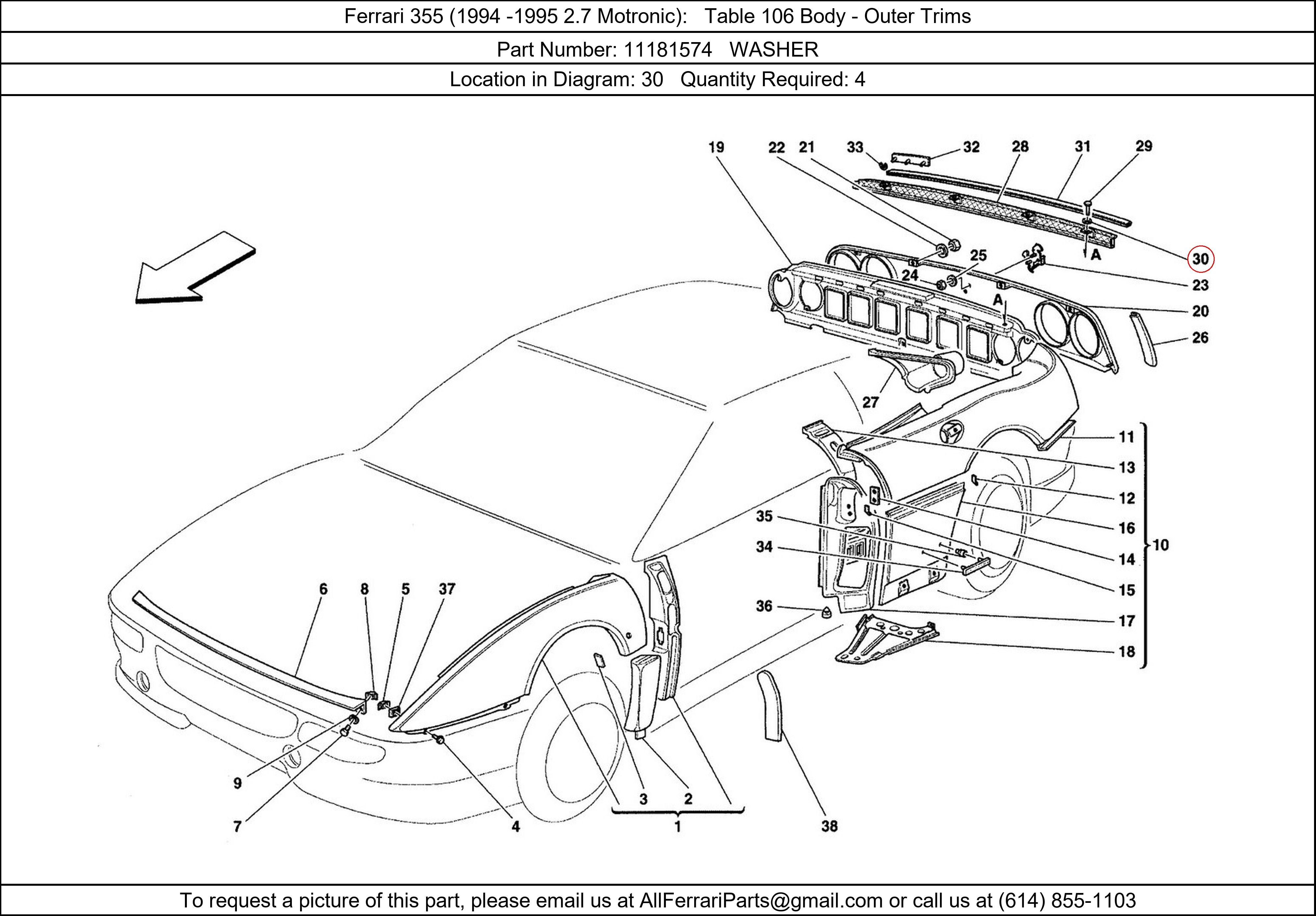 Ferrari Part 11181574