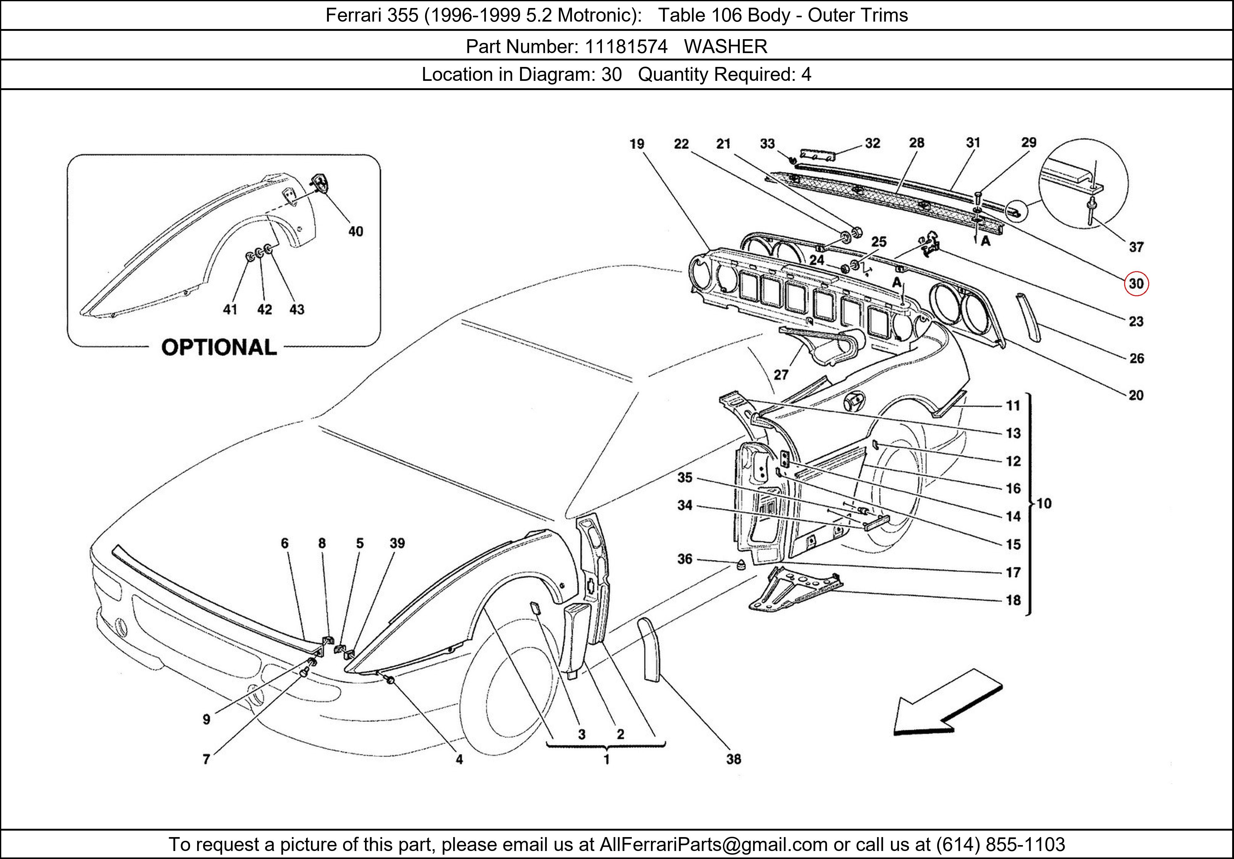 Ferrari Part 11181574