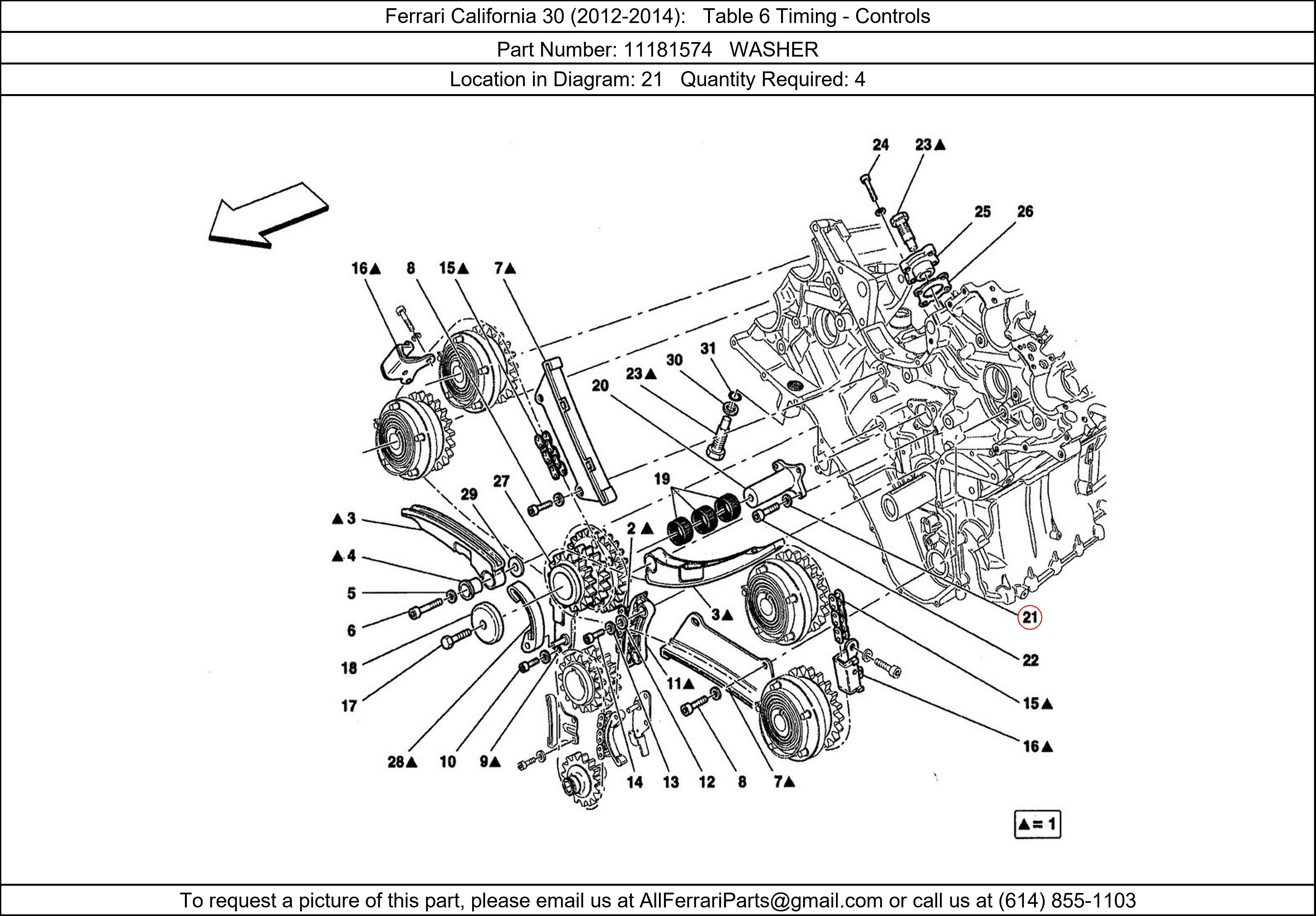 Ferrari Part 11181574