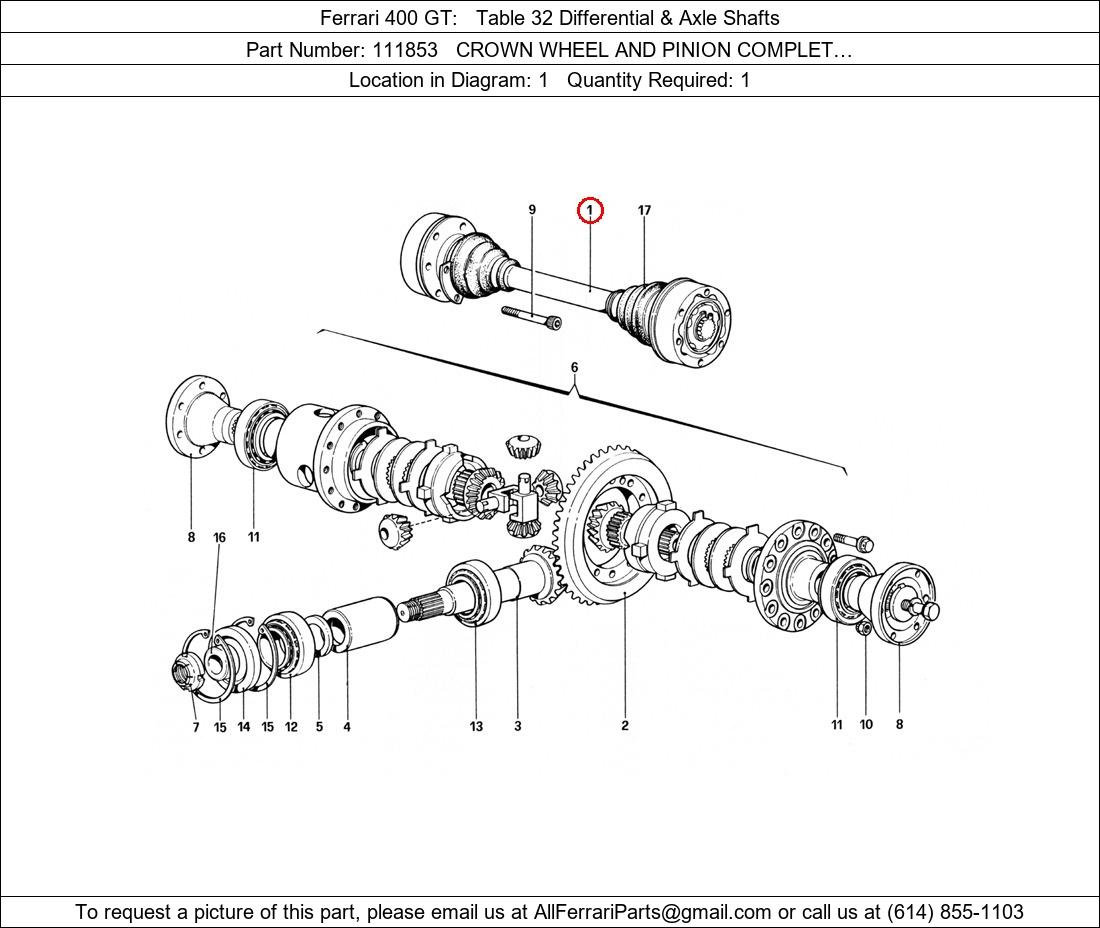 Ferrari Part 111853