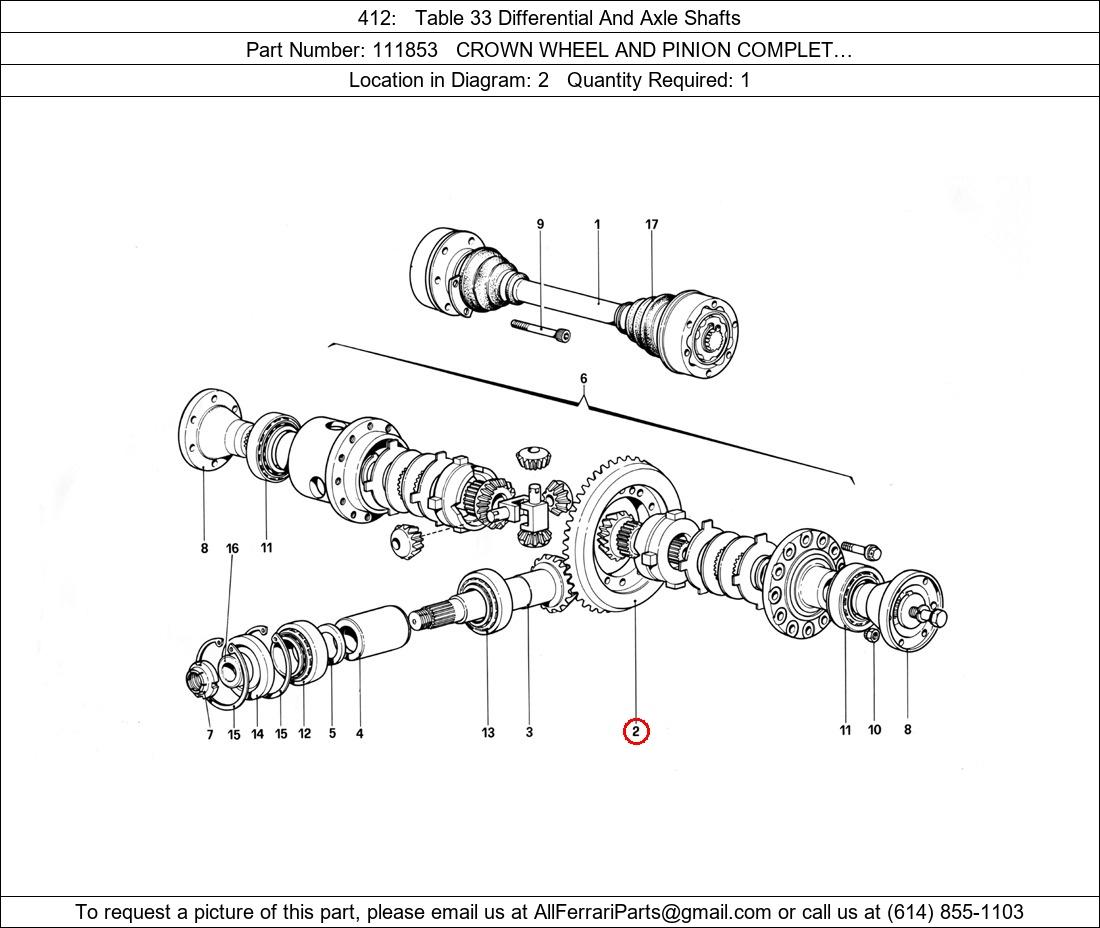 Ferrari Part 111853