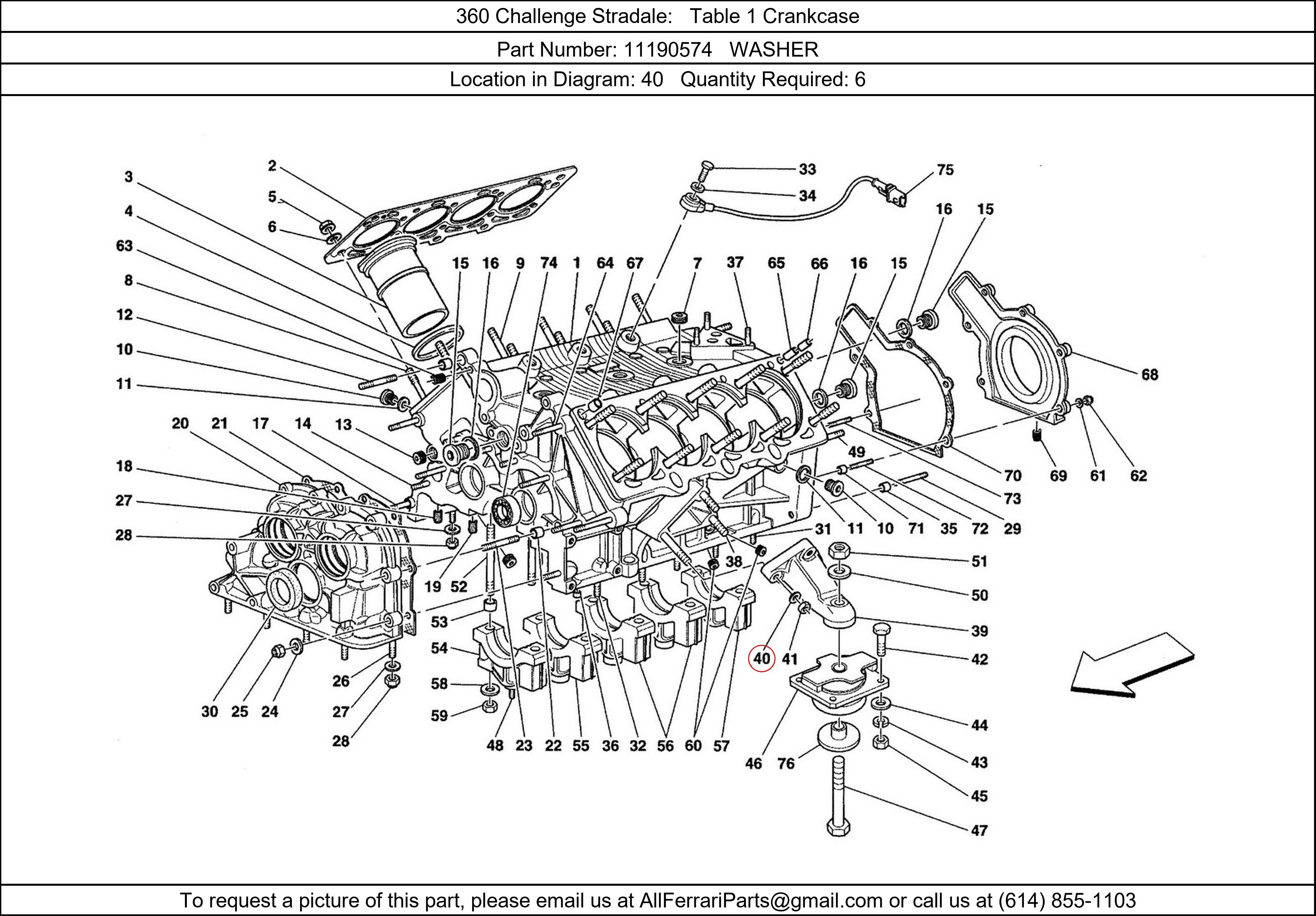 Ferrari Part 11190574