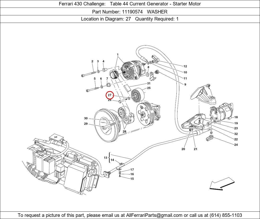 Ferrari Part 11190574