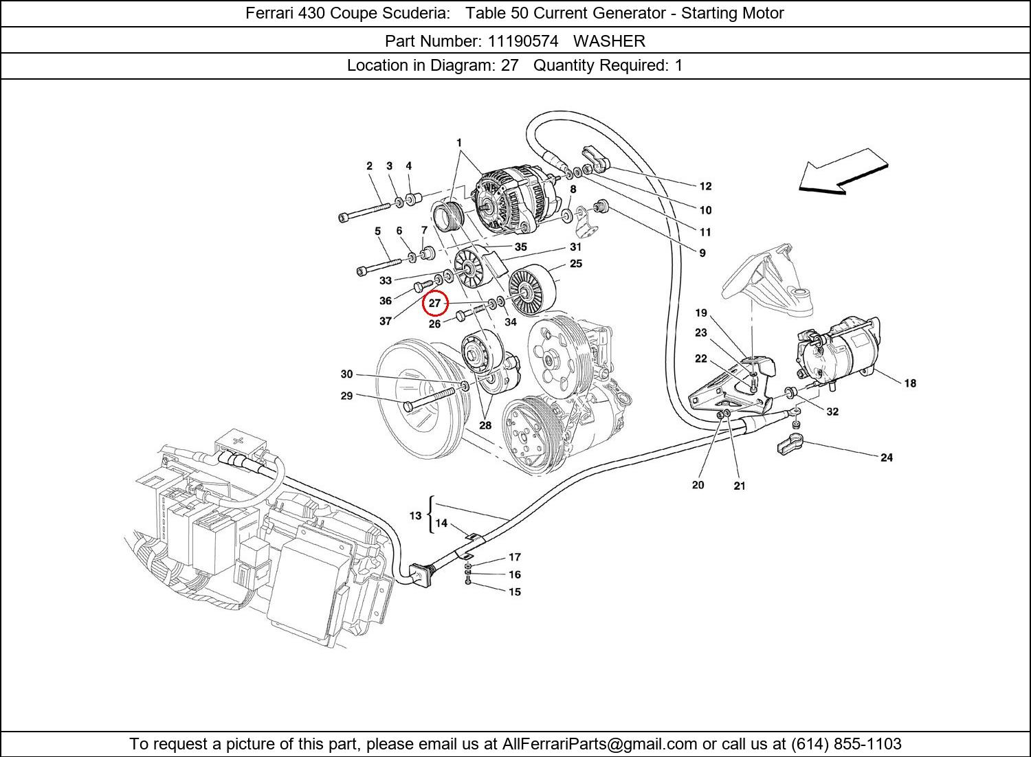 Ferrari Part 11190574