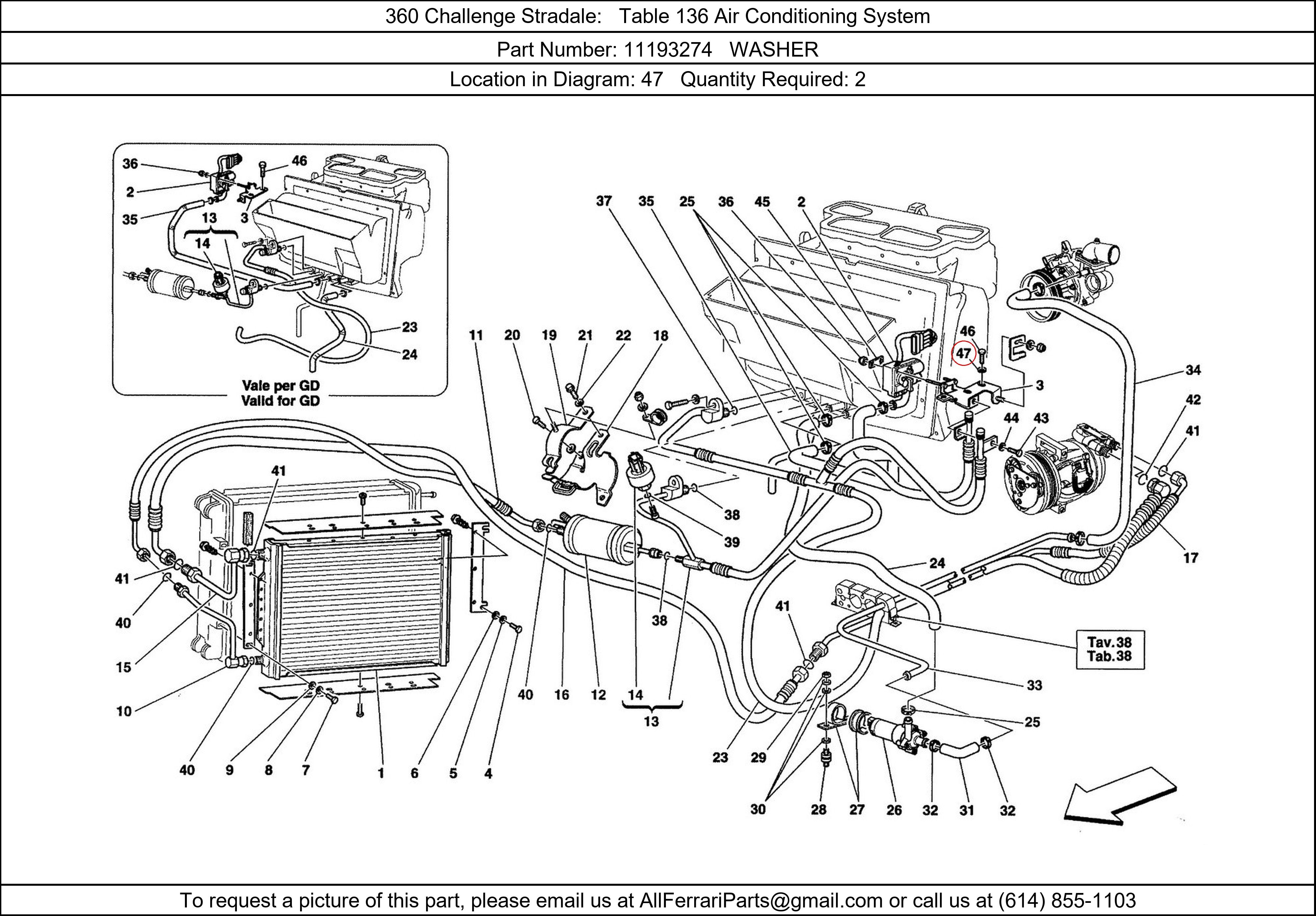 Ferrari Part 11193274